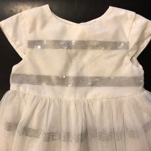 3pommes striped sequin dress 12-18